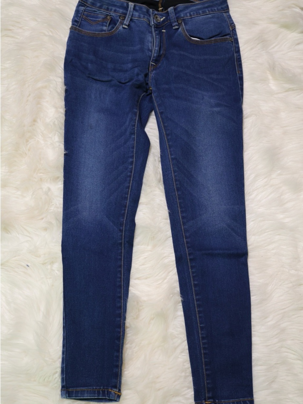 Jag Jeans Women's Dark Blue Skinny Stretch Jeans